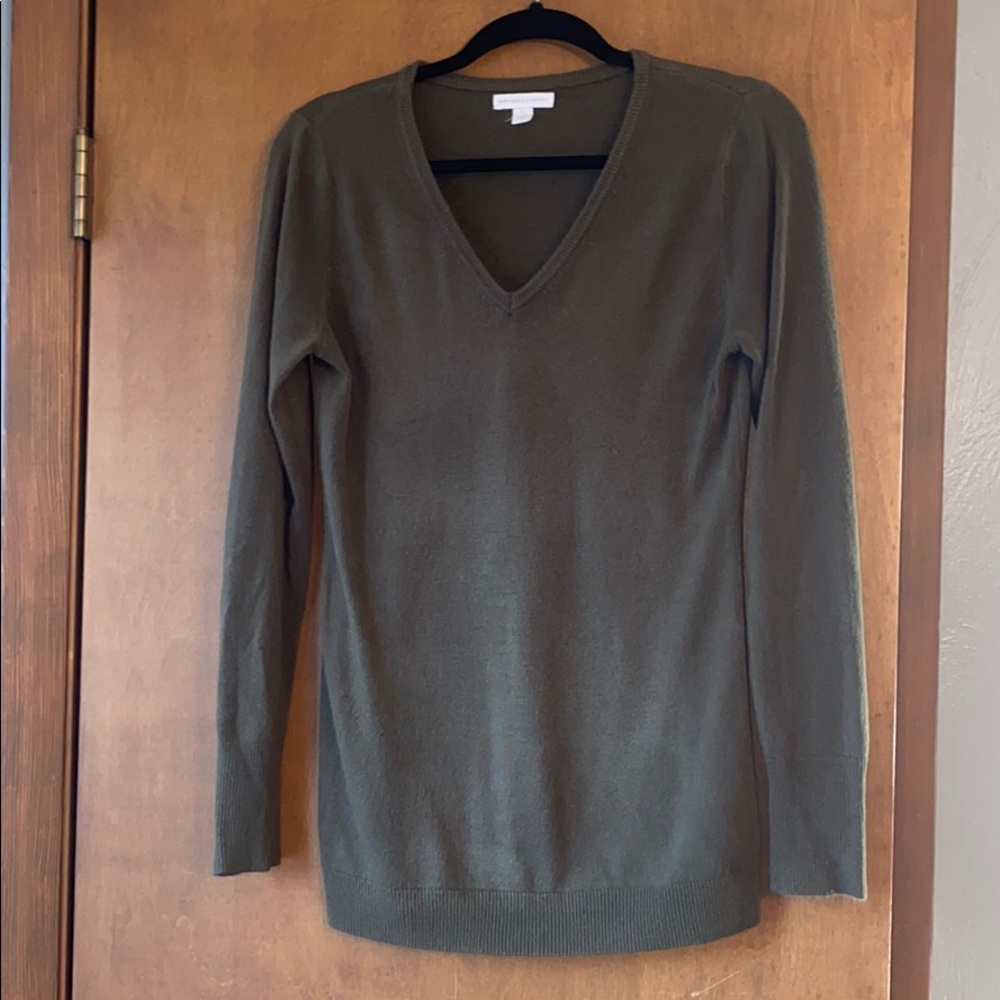 New York and company V-neck sweater.  Size m